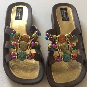 Beautiful summer sandals